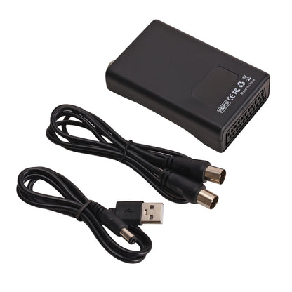 SCART to RF Video Converter, Support RF67.25MHz, 61.25MHz - DVB-T & Analog Solutions by buy2fix | Online Shopping UK | buy2fix