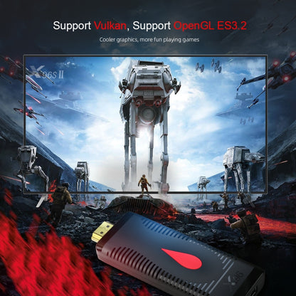X96 S400 Android 10.0 Mini TV Stick, Allwinner H313 Quad Core ARM Cortex A53, 1GB + 8GB, Support WiFi, HDMI, TF Card, USB - Android TV Sticks by buy2fix | Online Shopping UK | buy2fix