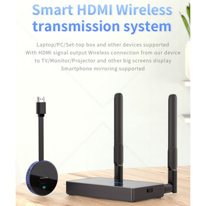 Z1 Wireless HDMI Screen Display Dongle Receiver + Transmitter Kit(Black) - Wireless Display Dongle by buy2fix | Online Shopping UK | buy2fix