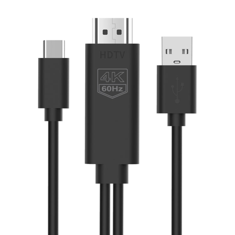 UC502 USB-C / Type-C 4K 60Hz HDTV Plastic Cable - Wireless Display Dongle by buy2fix | Online Shopping UK | buy2fix