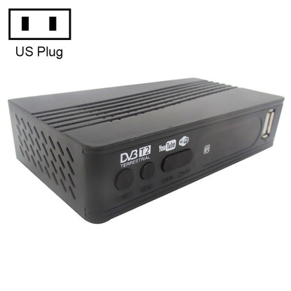 T15-T2 1080P Full HD DVB-TC/C Receiver Set-Top Box, US Plug - DVB-T & Analog Solutions by buy2fix | Online Shopping UK | buy2fix