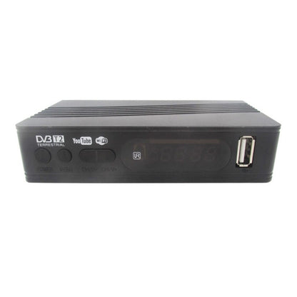 T15-T2 1080P Full HD DVB-TC/C Receiver Set-Top Box, US Plug - DVB-T & Analog Solutions by buy2fix | Online Shopping UK | buy2fix