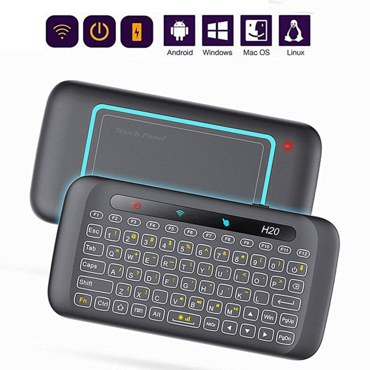 H20 2.4GHz Mini Smart Wireless Multi-Touch Touch Keyboard by buy2fix