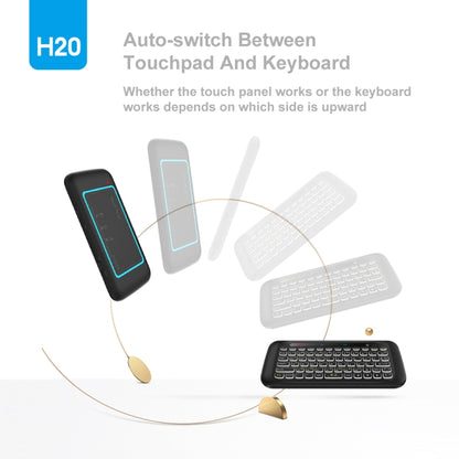 H20 2.4GHz Mini Smart Wireless Multi-Touch Touch Keyboard by buy2fix