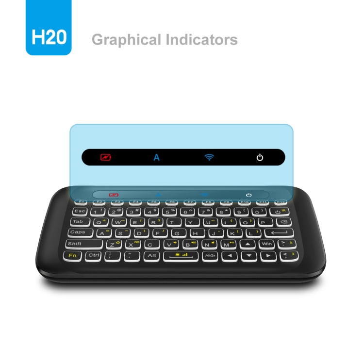 H20 2.4GHz Mini Smart Wireless Multi-Touch Touch Keyboard by buy2fix