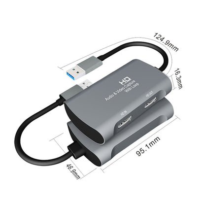 Z31 HDMI Female to HDMI Female + Audio + USB 2.0 Video Capture Box - Video Capture Solutions by buy2fix | Online Shopping UK | buy2fix