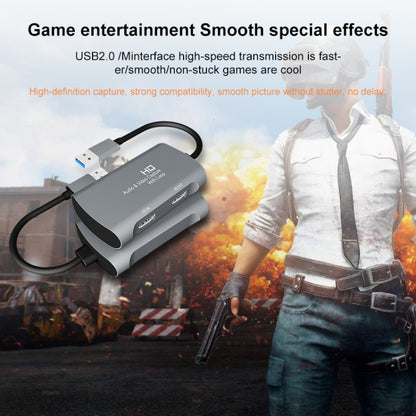 Z31 HDMI Female to HDMI Female + Audio + USB 2.0 Video Capture Box - Video Capture Solutions by buy2fix | Online Shopping UK | buy2fix