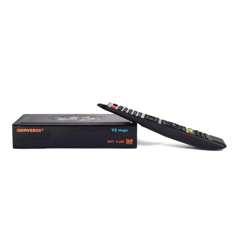 iBRAVEBOX V8 MAGIC Digital Satellite Signal Finder Meter, Support H.265+DVB-S/S2 & IPTV(UK Plug) - Satellite Finder by buy2fix | Online Shopping UK | buy2fix