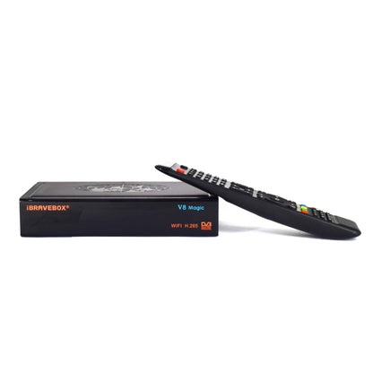 iBRAVEBOX V8 MAGIC Digital Satellite Signal Finder Meter, Support H.265+DVB-S/S2 & IPTV(UK Plug) - Satellite Finder by buy2fix | Online Shopping UK | buy2fix