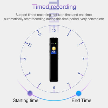 Q33 External Play MP3 Voice Control High Definition Noise Reduction Recording Pen, 8G, Support Password Protection & One-touch Recording -  by buy2fix | Online Shopping UK | buy2fix