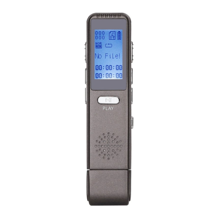 V858 Portable Audio Voice Recorder, 8GB, Support Music Playback by buy2fix