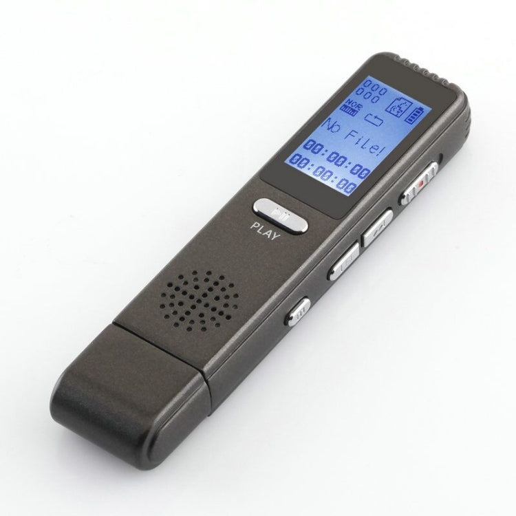V858 Portable Audio Voice Recorder, 8GB, Support Music Playback by buy2fix