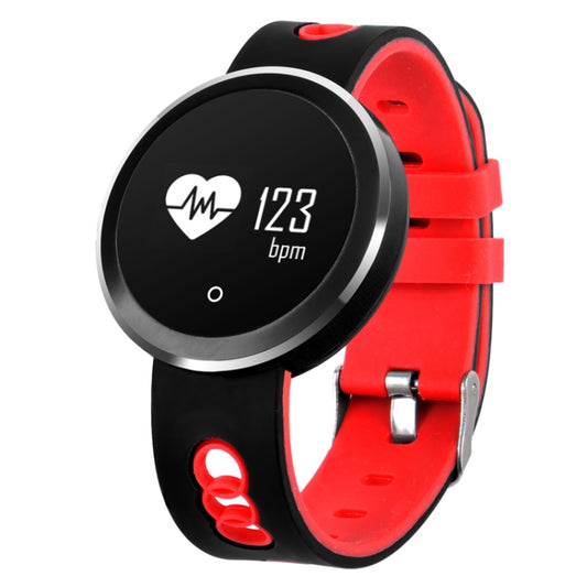 Q7 0.95 inch HD OLED Screen Display Bluetooth Smart Bracelet, IP68 Waterproof, Support Pedometer / Sedentary Reminder / Heart Rate Monitor / Sleep Monitor, Compatible with Android and iOS Phones(Red) by buy2fix