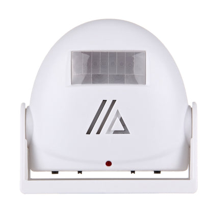 5301 Wireless Infrared Motion Sensor Welcome Alarm Intelligent Greeting Warning Doorbell, IR Distance: 10m(White) - Sensor Doorbell by buy2fix | Online Shopping UK | buy2fix
