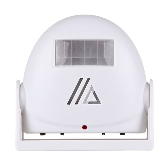 5301 Wireless Infrared Motion Sensor Welcome Alarm Intelligent Greeting Warning Doorbell, IR Distance: 10m(White) - Sensor Doorbell by buy2fix | Online Shopping UK | buy2fix