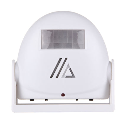 5301 Wireless Infrared Motion Sensor Welcome Alarm Intelligent Greeting Warning Doorbell, IR Distance: 10m(White) - Sensor Doorbell by buy2fix | Online Shopping UK | buy2fix