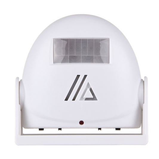 5301 Wireless Infrared Motion Sensor Welcome Alarm Intelligent Greeting Warning Doorbell, IR Distance: 10m(White) - Sensor Doorbell by buy2fix | Online Shopping UK | buy2fix