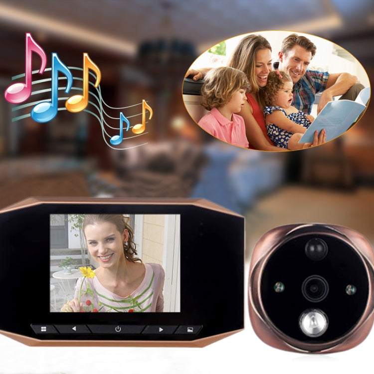 M525 3.5 inch TFT Display Screen 2.0MP Camera Video Doorbell, Support TF Card (32GB Max) & Motion Detection - Video DoorBell by buy2fix | Online Shopping UK | buy2fix