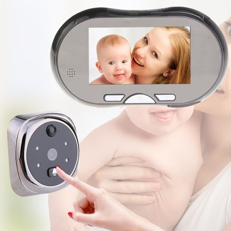 M3506 4.3 inch TFT Color Display Screen 2.0MP Security Camera Video Smart Doorbell Peephole Viewer - Video DoorBell by buy2fix | Online Shopping UK | buy2fix