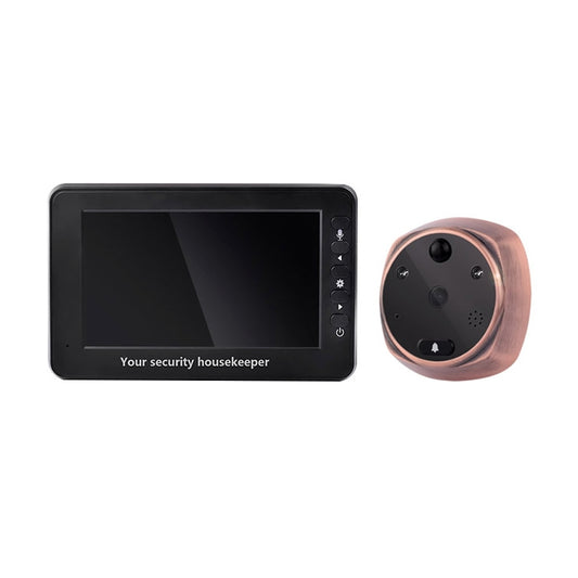 M4300A 4.3 inch Display Screen 3.0MP Camera Video Smart Doorbell, Support TF Card (32GB Max) & Motion Detection & Infrared Night Vision - Video DoorBell by buy2fix | Online Shopping UK | buy2fix