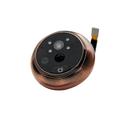 M4300D 4.3 inch TFT Color Display Screen 3.0MP Security Camera Video Smart Doorbell, Support TF Card (32GB Max) & Night Vision & Motion Detection (Gold) - Video DoorBell by buy2fix | Online Shopping UK | buy2fix