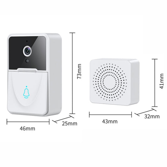DoorBell X3 VGA WiFi Smart Video Doorbell with Chime, Support Night Vision(White) - Video DoorBell by buy2fix | Online Shopping UK | buy2fix