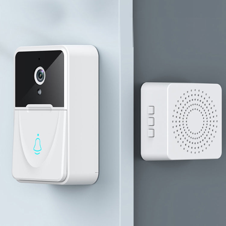 DoorBell X3 VGA WiFi Smart Video Doorbell with Chime, Support Night Vision(White) - Video DoorBell by buy2fix | Online Shopping UK | buy2fix