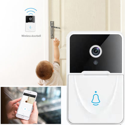 DoorBell X3 VGA WiFi Smart Video Doorbell with Chime, Support Night Vision(White) - Video DoorBell by buy2fix | Online Shopping UK | buy2fix