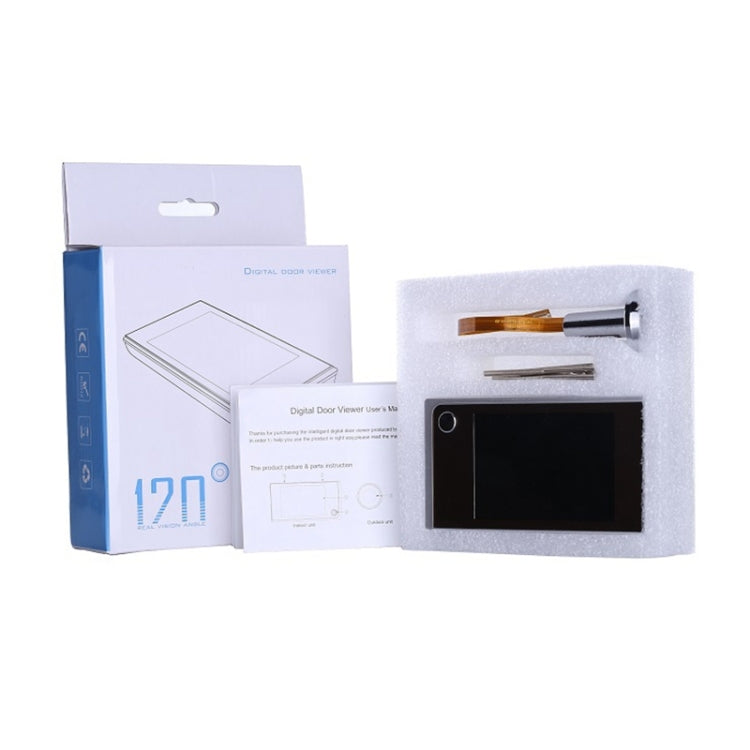SN520A 3.5 inch Screen 1.0MP Security Camera Digital Peephole Door Viewer - Video DoorBell by buy2fix | Online Shopping UK | buy2fix