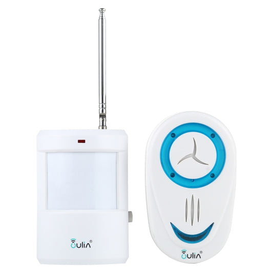 OULIA 220V Wireless Sensor Door Chime Electro Guard Watch, US Plug - Sensor Doorbell by buy2fix | Online Shopping UK | buy2fix