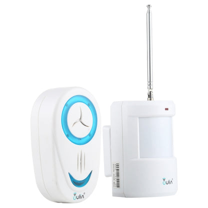 OULIA 220V Wireless Sensor Door Chime Electro Guard Watch, US Plug - Sensor Doorbell by buy2fix | Online Shopping UK | buy2fix