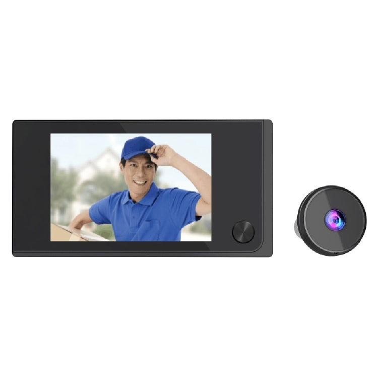 SN520AD 3.5 inch Screen 2.0MP Security Camera Digital Peephole Door Viewer (Black) by buy2fix