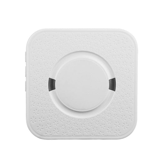 P6 110dB Wireless IP55 Waterproof Low Power Consumption WiFi Doing-dong Doorbell Receiver, Receiver Distance: 300m, EU Plug(White) - Security by buy2fix | Online Shopping UK | buy2fix