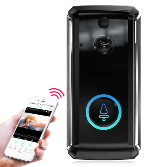 M101 WiFi Intelligent Video Doorbell, Support Infrared Night Vision / Motion Detection / Two-way Intercom / 32GB SD Card (Black) - Video DoorBell by buy2fix | Online Shopping UK | buy2fix