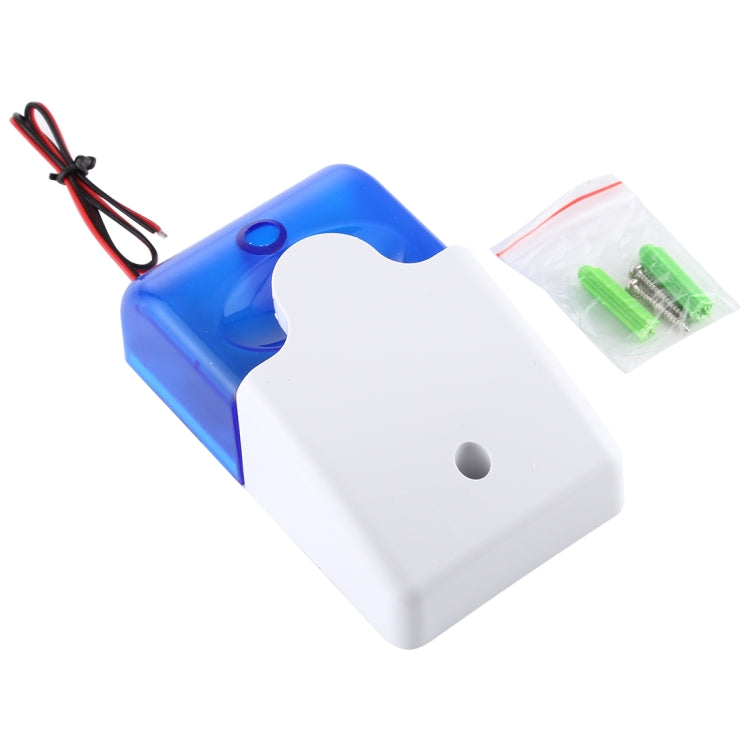 103 Mini Strobe Siren Durable Home Security Alarm System (Blue) - Alarm System by buy2fix | Online Shopping UK | buy2fix