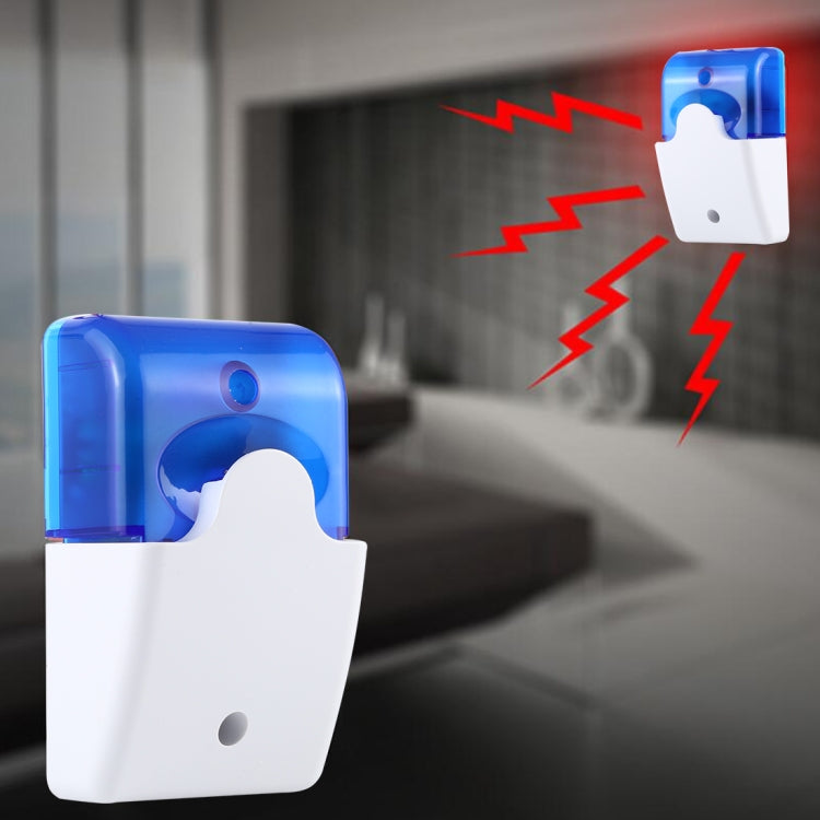 103 Mini Strobe Siren Durable Home Security Alarm System (Blue) - Alarm System by buy2fix | Online Shopping UK | buy2fix