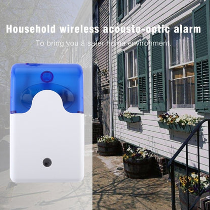 103 Mini Strobe Siren Durable Home Security Alarm System (Blue) - Alarm System by buy2fix | Online Shopping UK | buy2fix