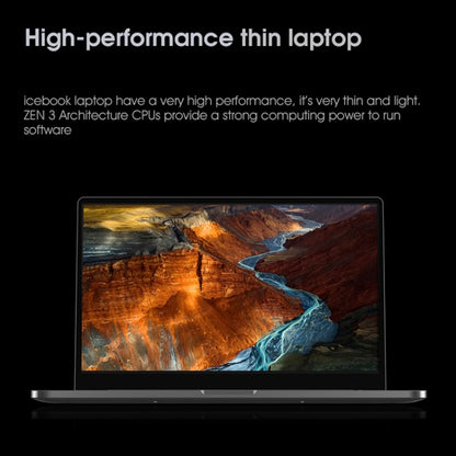 W041-ID4-156 AMD Laptop, 15.6 inch FHD, 8GB+256GB, Fingerprint Unlock, Windows 11 English OS AMD Ryzen 3 5300U Quad Core, Support Bluetooth & Dual WiFi, US Plug by buy2fix