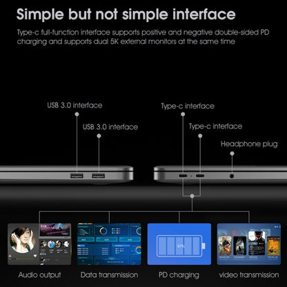 W041-ID4-156 AMD Laptop, 15.6 inch FHD, 8GB+256GB, Fingerprint Unlock, Windows 11 English OS AMD Ryzen 3 5300U Quad Core, Support Bluetooth & Dual WiFi, US Plug by buy2fix