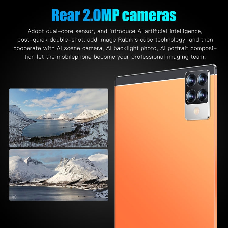 S29 3G Phone Call Tablet PC, 10.1 inch, 2GB+16GB, Android 7.0 MT6592 Octa Core, Support Dual SIM, WiFi, BT, GPS(Orange) - Others by buy2fix | Online Shopping UK | buy2fix
