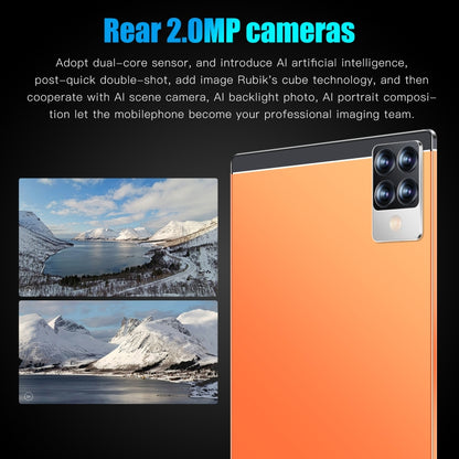 S29 3G Phone Call Tablet PC, 10.1 inch, 2GB+16GB, Android 7.0 MT6592 Octa Core, Support Dual SIM, WiFi, BT, GPS(Orange) - Others by buy2fix | Online Shopping UK | buy2fix
