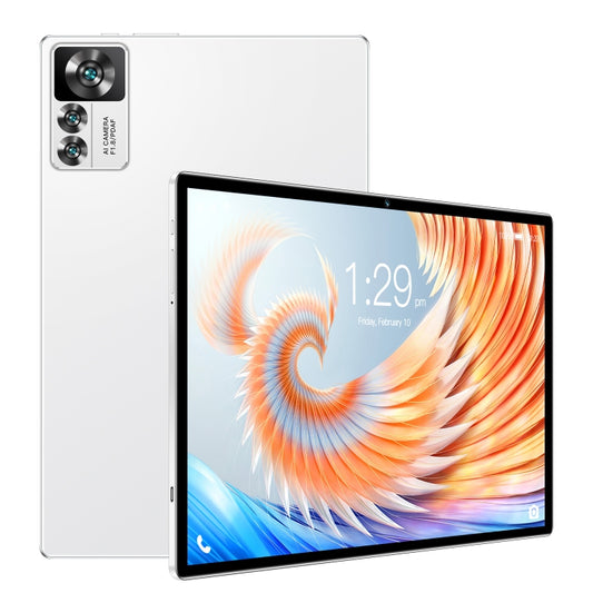 12S Pro 4G LTE Tablet PC, 10.1 inch, 4GB+64GB, Android 8.1  MTK6755 Octa-core 2.0GHz, Support Dual SIM / WiFi / Bluetooth / GPS (White) - Others by buy2fix | Online Shopping UK | buy2fix