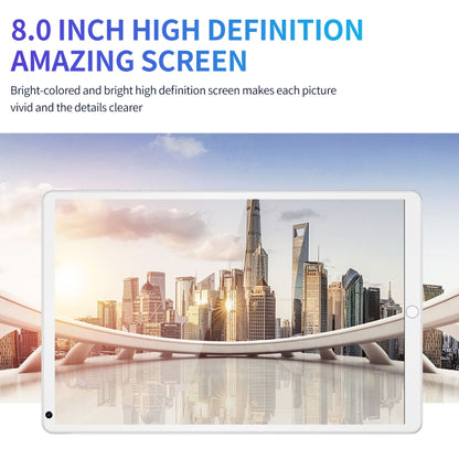 P8 3G Phone Call Tablet PC, 8 inch, 1GB+16GB, Android 5.1 MT6592 Octa Core, Support Dual SIM, WiFi, Bluetooth, GPS, US Plug(Black) - Others by buy2fix | Online Shopping UK | buy2fix