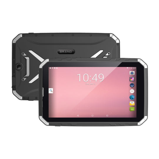 UNIWA T80 Proofing 4G Tablette PC d'appel téléphonique, 3 Go + 32 Go, IP68 étanche aux chocs et à la poussière, 8,0 pouces Android 7.0, MTK6753 Cortex A53 Octa Core jusqu'à 1,3 GHz, WiFi, Bluetooth, GPS, NFC (noir gris)