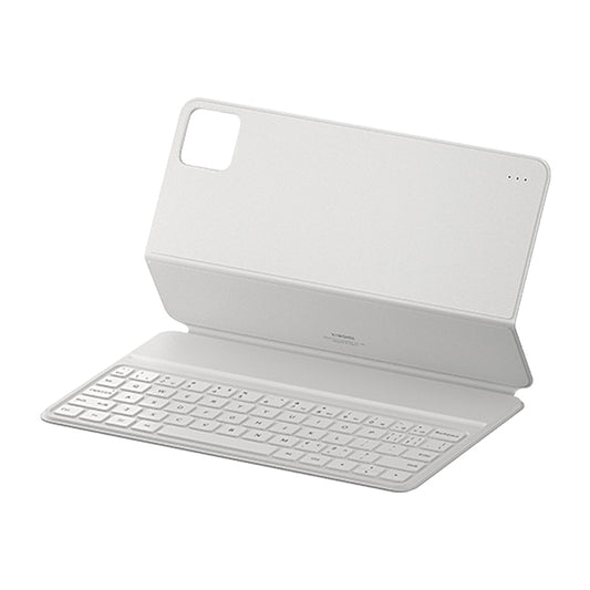 Original For Xiaomi Pad 6 / 6 Pro Keyboard Protective Leather Case (White) - Xiaomi Keyboard by Xiaomi | Online Shopping UK | buy2fix