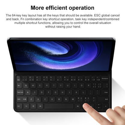 Original For Xiaomi Pad 6 / 6 Pro Keyboard Protective Leather Case (White) - For Xiaomi by Xiaomi | Online Shopping UK | buy2fix