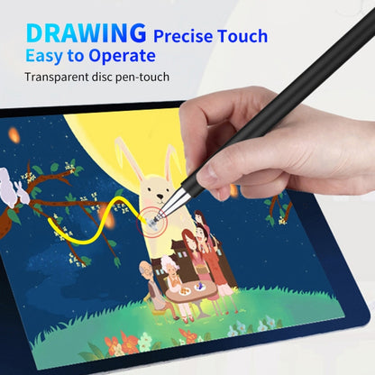 JD01 Universal Magnetic Pen Cap + Disc + Spare Pen Head Stylus Pen for Smart Tablets and Mobile Phones(Black) - Stylus Pen by buy2fix | Online Shopping UK | buy2fix