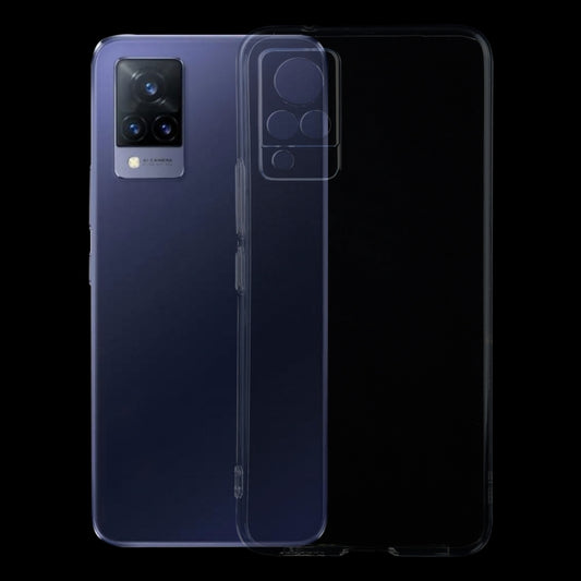 For vivo V21 0.75mm Ultra-thin Transparent TPU Soft Protective Case - vivo Cases by buy2fix | Online Shopping UK | buy2fix