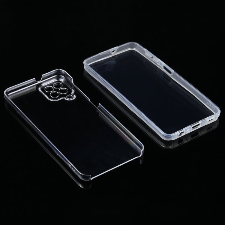 For Samsung Galaxy A22 4G PC+TPU Ultra-Thin Double-Sided All-Inclusive Transparent Case by buy2fix