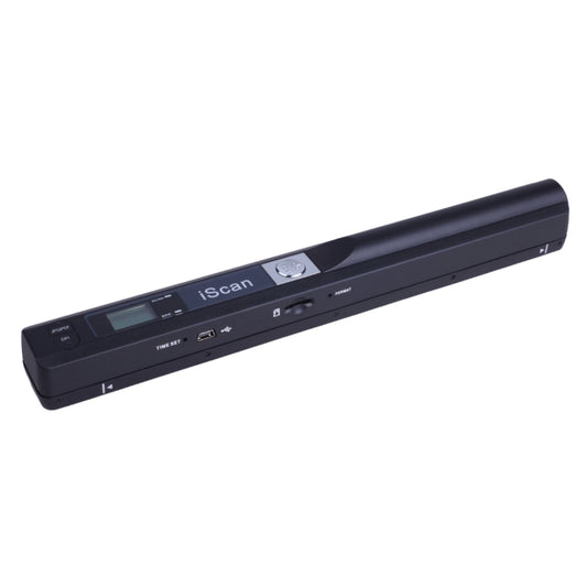 iScan01 Mobile Document Handheld Scanner with LED Display, A4 Contact Image Sensor(Black) - Portable Scanner by buy2fix | Online Shopping UK | buy2fix